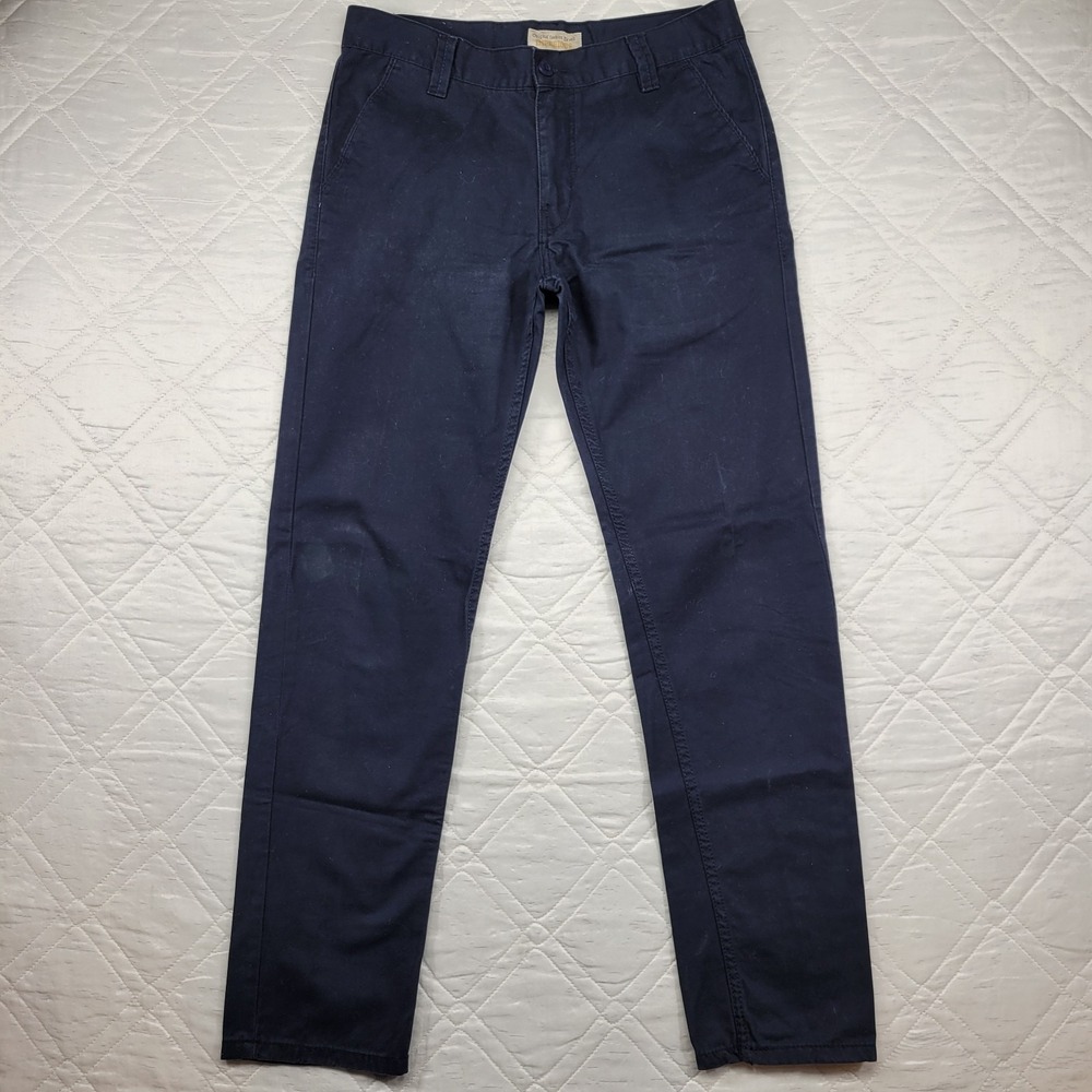 Imperiots dark blue 100%‎ cotton dress pants size 32X32